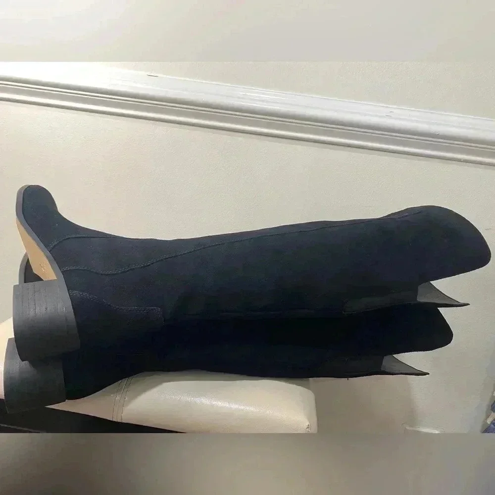 Corso Como Over The Knee Black  Boots Sz 8M